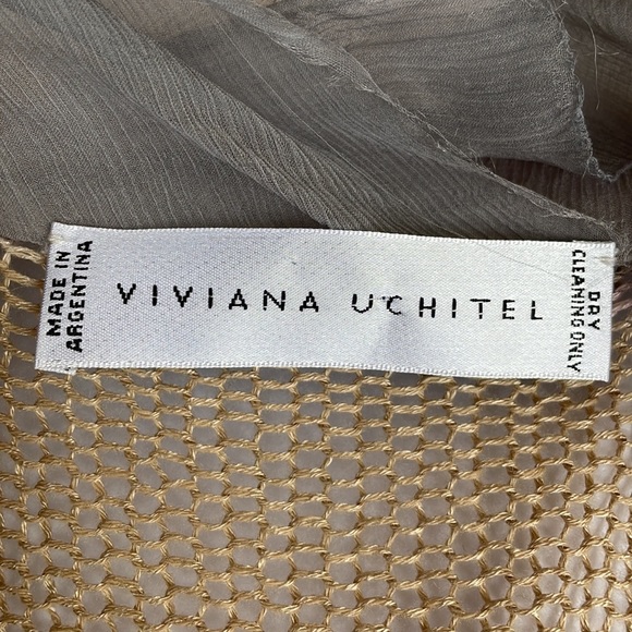 VIVIANA UCHITEL 3PC dress, slip,sweater, S, EUC - Picture 10 of 14